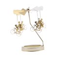 thumbnail image 1 of GUOOL Rotating Candlestick Tealight Holder Home--Candlesticks for Fireplace Romantic Women Men, 1 of 9