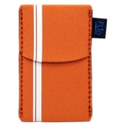 Angle View: Flip Video Soft - Pouch for camcorder - neoprene - orange - for Mino; Flip Video Ultra Series