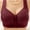 【Wine】, variant on Chiccall Womens Seamless Wireless Supportive Bras Push Up Soft No Underwire Full Cover Everyday Daily Bras