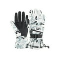 thumbnail image 1 of Soidarity Guantes Manoplas Pantalla táctil Exterior Cálido Antideslizante Impermeable A prueba de viento Snowboard Invierno Clima frío Engrosamiento Deportes de nieve Blanco, blanco> M M Soidarity OD028936-01, 1 of 6