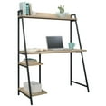 thumbnail image 2 of Scranton & Co Modern Engineered Wood and Metal Desk With Hutch in Charter Oak, 2 of 11