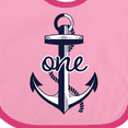 thumbnail image 4 of Inktastic 1st Birthday Anchor Boys or Girls Baby Bib, 4 of 4