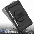 thumbnail image 4 of Dteck iPad 9th/ 8th/ 7th Generation Case (iPad 10.2 Case 2021/ 2020/ 2019) with Screen Protector Pencil Holder Kickstand Hand/ Shoulder Strap,Durable Protective Case for iPad 10.2 inch,black, 4 of 4