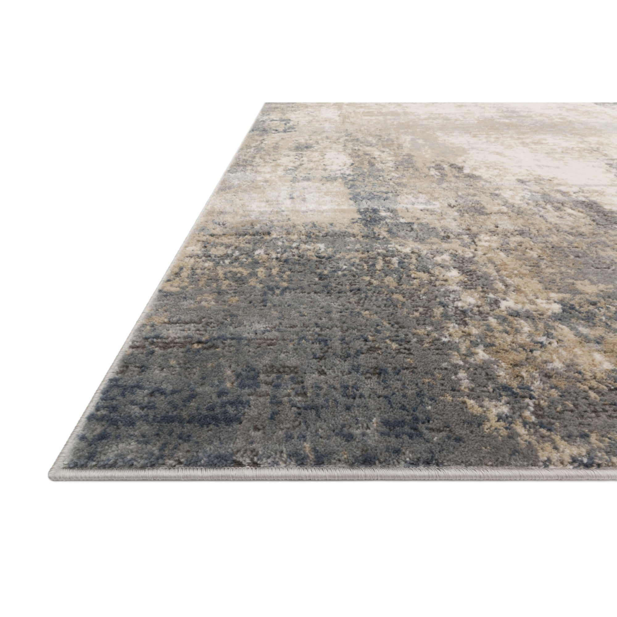 Loloi Teagan Abstract Ivory / Mist Area Rug
