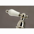 thumbnail image 2 of Kingston Brass KS3276PLBS Restoration 8" Bridge Kitchen Faucet with Sprayer, Polished Nickel, 2 of 7