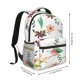 thumbnail image 2 of Disketp Pretty Floral With Leaves Mochila Estampada para Hombre y Mujer – Mochila Ligera Clásica con Múltiples Bolsillos para Universidad, Trabajo y Viajes-One Size, 2 of 5