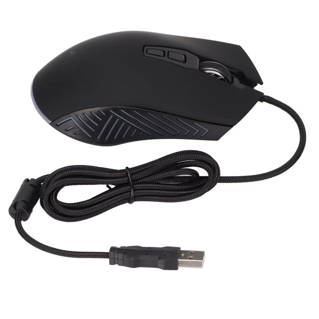 Ratón Con Cable, Ergonomía Cómoda Ajuste De 4 DPI Chip De Juego Profesional Gaming Office Mouse Para Windows 7 Para Windows 10 Para Windows 8 Ccdes Otros
