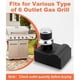 thumbnail image 3 of 6-Pack Pulse Igniter Push Button Replacement for Grill Ignition Systems, 3 of 5
