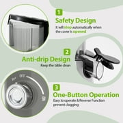 Aeitto Mega4 Cold Press Juicer, Juicer Machines with 4.35 Large Feed Chute for Whole Fruits & Vegetables, Slow Juicer Easy to Clean, Juice Extractor Self Feeding, Easy to Assemble