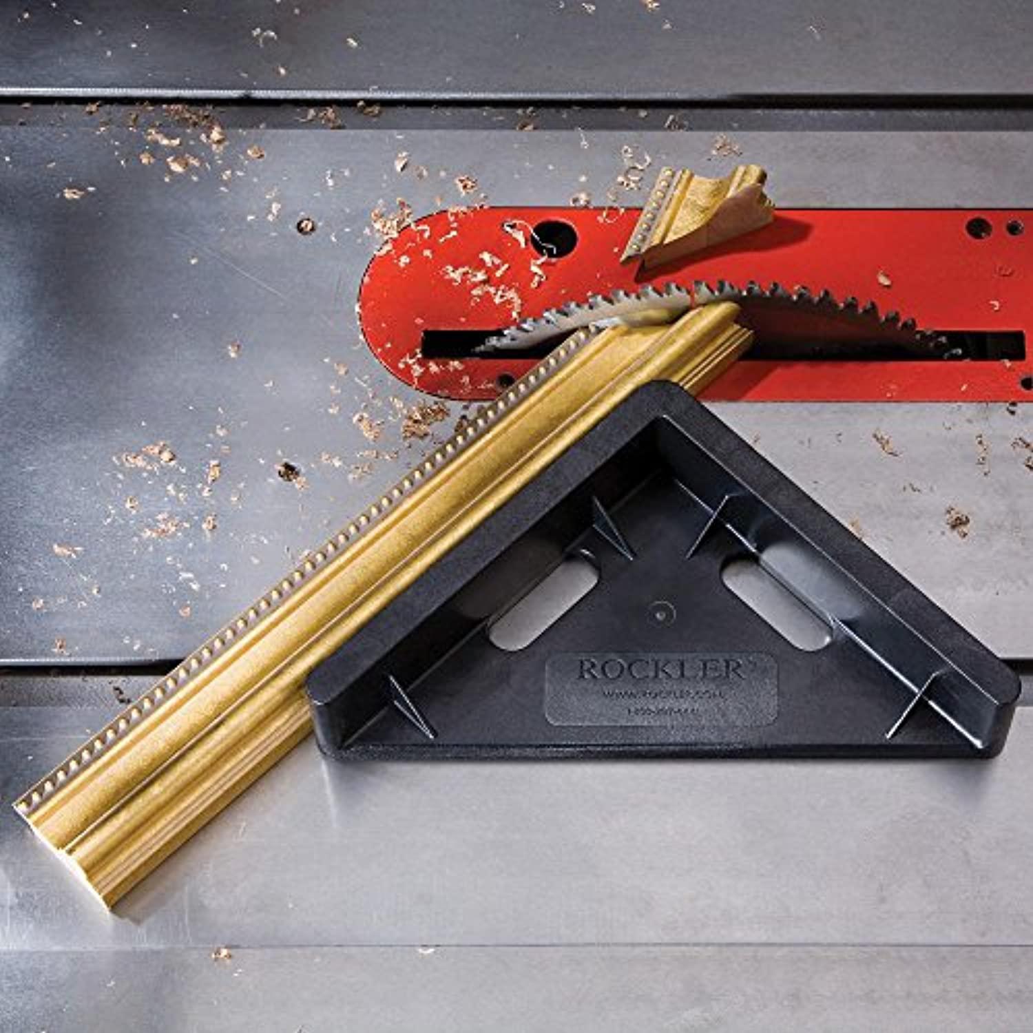 Rockler 45 Degree Miter Sled For Table Saw Miter Saw Sled Ensures Durability Low Friction Sliding Table Saw Accessories Fits Standard 3 8 X 3 4 Miter Slot Fence Accessories Walmart Com