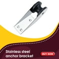 thumbnail image 2 of Rodillo de Proa Sidaley Acero Inoxidable 316 Caucho Negro, 2 of 6