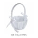 thumbnail image 5 of Inteprter Playa boda flor niña cesta lindo Bowknot romántico nupcial ceremonia fiesta elegante decoración suministros mujer Kits de decoración para fiestas, 5 of 6