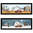 thumbnail image 2 of Trendy Decor 4U TrendyDecor4U Farmhouse "Billy Jacobs Seasonal-Autumn/Winter"  2-Piece Vignette by Billy Jacobs, 2 of 3