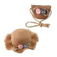 thumbnail image 1 of Sombrero para el sol Hugo Conjunto con bolsa pequeña para niñas, 1 of 10
