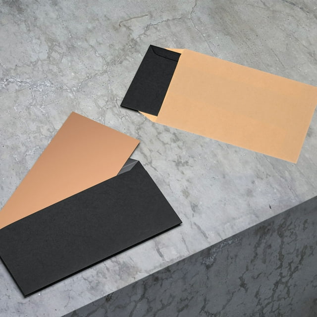 TAILTOSS Kraft Paper Coin Envelopes 100Pcs Mini Cash Envelopes for Storing Small Items 4.52X2.52In