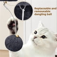 thumbnail image 5 of Yaheetech 23.5″ H Spacious Cat Tree with Large Top Perch, Condo & Scratching Posts, Black, 5 of 8