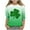 Green 3, variant on Boy Girl St Patricks Day T-Shirts Toddler Shamrock Clover Green 3/4 Sleeve Crewneck Tee Tops for Kids 3-13 Years