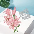 thumbnail image 1 of Troquelado de flores MCPOOX para álbumes de recortes, color rosa, 10,92 x 10,41 cm, 1 of 9