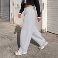 thumbnail image 5 of SUNBS Barrel Sweatpants For Women Wide Leg Pants Sweat Jogger gym workout cotton casual y2k Pants, 5 of 9
