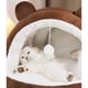 thumbnail image 4 of Cama para gatos cueva semicerrada nido Yuyangstore Marrón M, 4 of 8