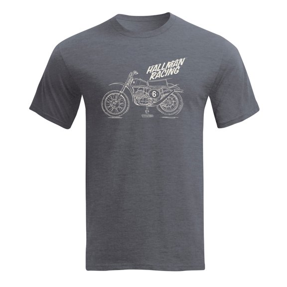 Thor Hallman CZ Mens Short Sleeve T-Shirt Gray SM