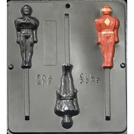 

3349 Might Man Lollipop Chocolate Candy Mold