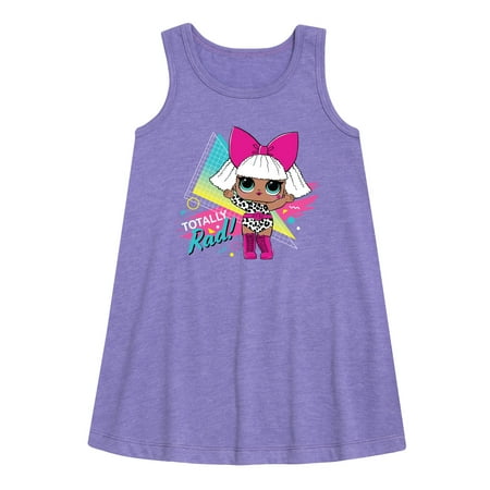 

Lol Surprise! - Totally Rad Diva - Toddler and Youth Girls A-line Dress