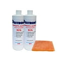thumbnail image 1 of DUSTRONICS MICRO FIBRE CLOTH WITH ISOPROPYL ALCOHOL 91% 2 X 500 ML, 1 of 5