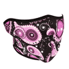 Zan Headgear Neoprene Half Mask - Purple Paisley