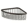 K18972BZ Large Shower Basket, OilRubbed Bronze, 3 in. x 8.0625 in. x