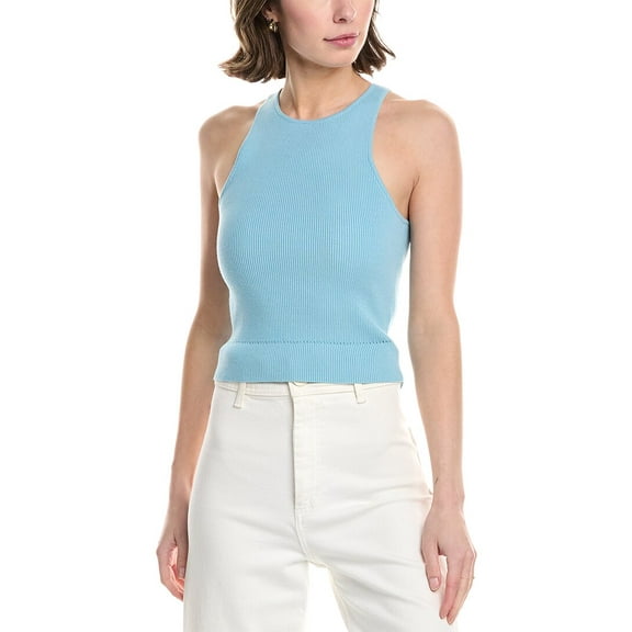 Toccin womens  Avery Racer Tank, s, Blue