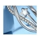 thumbnail image 4 of (Plata) Anillos de plata 925 para niñas para mujer Anillo de circonita Meteor Chop Tamaño ajustable Regalos de cumpleaños y Navidad, 4 of 5