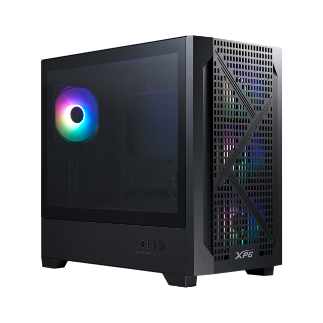 Gabinete Adata XPG Lander 300 ARGB MICRO-ATX S/Fuente Cristal