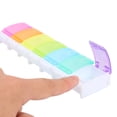 thumbnail image 4 of Planificador Vitaminas Rainbow 7 Días Soporte Portátil Sin BPA para Viajes (sin Palabras), 4 of 9