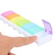thumbnail image 3 of Organizador De Píldoras De 7 Días Organizador De Píldoras De 7 Días Rainbow 7 Day Vitamin Planner Soporte portátil a prueba de humedad sin BPA para viajes, 3 of 4