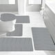 thumbnail image 5 of Juego de alfombrillas de baño PRETXORVE, de espuma viscoelástica, 5 alfombrillas de baño universales, suaves, cómodas, con absorción de agua, antideslizantes, gruesas, lavables a máquina, fáciles de, 5 of 8