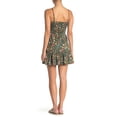 thumbnail image 2 of Abound Floral Ruched Fit & Flare Dress Size L, 2 of 2