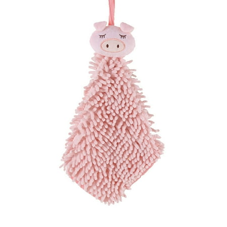 

Cute Cartoon Thickened Towel Kitchen Hanging Hand Water Absorbent Towel Quick-dry