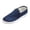 Blue, variant on Canvas Loafers for Men Comfortable Lightweight Slip-on Shoes Chinese Kung Fu Martial Art Cultural Flat Shoes Casual Breathable Walking Slippers White 7.5