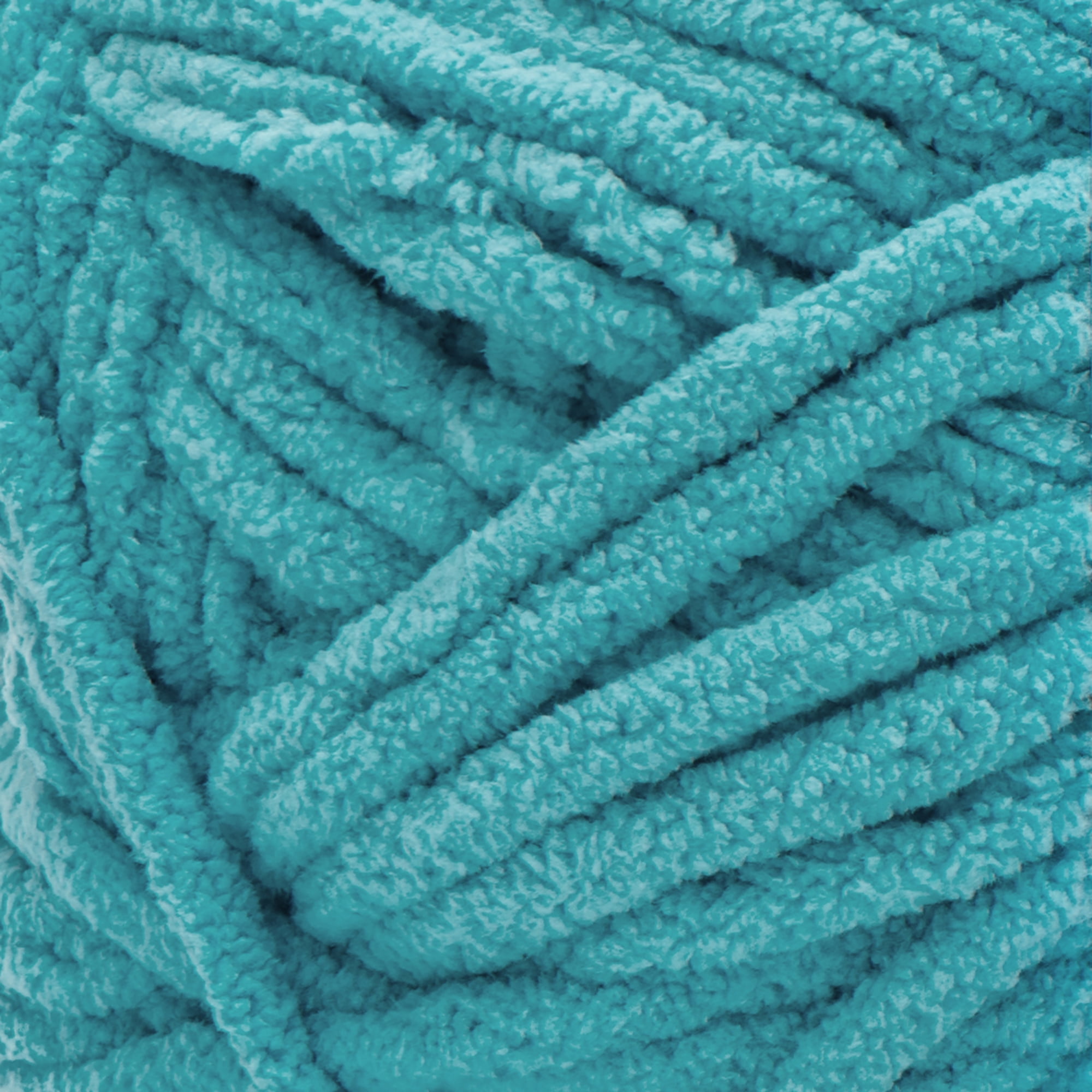 Bernat® Baby Blanket™ #6 Super Bulky Polyester Yarn, Baby Teal 10.5oz/300g, 220 Yards (4 Pack)