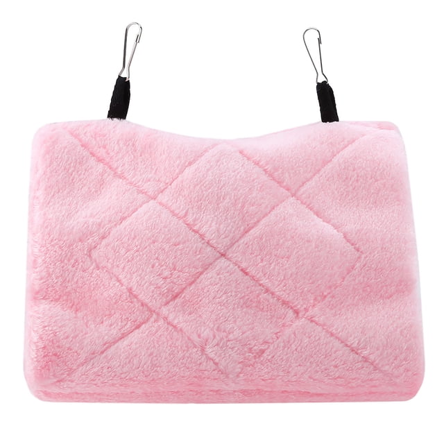 Bird Hanging Cage, Keep Warm Soft Plush Hook Bird Hammock For Winter Use