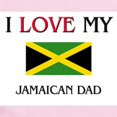 thumbnail image 2 of CafePress - I Love My Jamaican Dad Infant Bodysuit - Baby Light Bodysuit, Size Newborn - 24 Months, 2 of 4