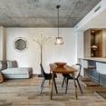 thumbnail image 5 of Brightech Orion 74" Oil Brushed Bronze Industrial 5-Light LED Super Bright Floor Lamp with Adjustable Swing Arm Heads, 5 of 9