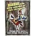 thumbnail image 3 of Green Supply 1519 Horses Are Scared Tin Sign 11'x16", 3 of 3