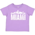 thumbnail image 3 of Inktastic Miami Skyline Grunge Boys or Girls Toddler T-Shirt, 3 of 5