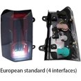 thumbnail image 2 of Compatible With Jeep Patriot Taillight Assembly 2009-2017 Brake Light Signal Turn Signal Clear Accessory(As 2Interfaces), 2 of 6