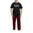 thumbnail image 5 of CafePress - Computer Whisperer Pajamas - Men's Dark Loose Fit Cotton Pajama Set, 5 of 7