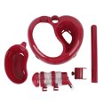 thumbnail image 2 of Kit de Distributeur d'Eau Debout pour Chien à Hauteur Réglable, Conception Intelligente Haute Stabilité Grande Capacité Distributeur d'Eau Debout pour Animaux de Compagnie d'Intérieur Rouge, 2 of 7