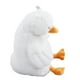 thumbnail image 3 of Pato blanco de peluche de juguete, lindo y borroso, decoración para aliviar el estrés, pato de peluche, muñeco de Anime para coche, 3 of 5
