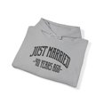thumbnail image 4 of 40th Anniversary 40 Years Wedding Married Hoodie, Gifts, Hooded Sweatshirt, 4 of 4